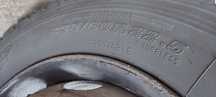 FELGA STALOWA 11,75&#039;&#039; x 22.5&quot;  + OPONA DUNLOP 295/60 R22,5 1 SZTUKA