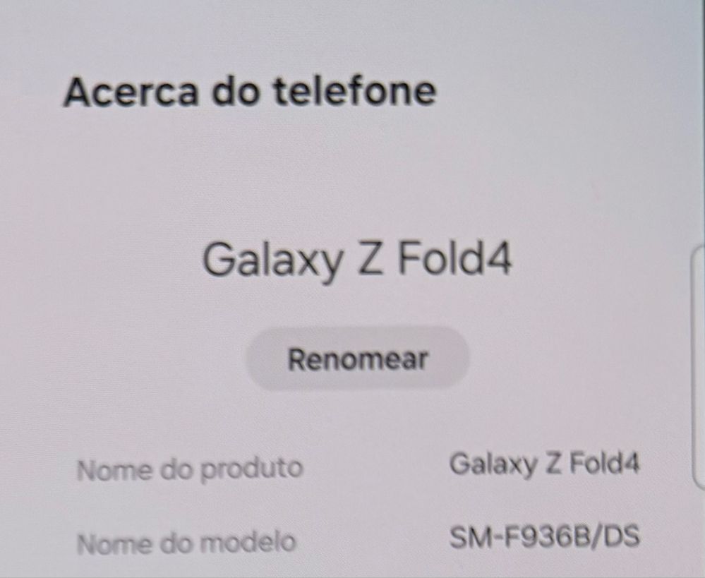 Samsung Galaxy Z Fold 4 em Garantia