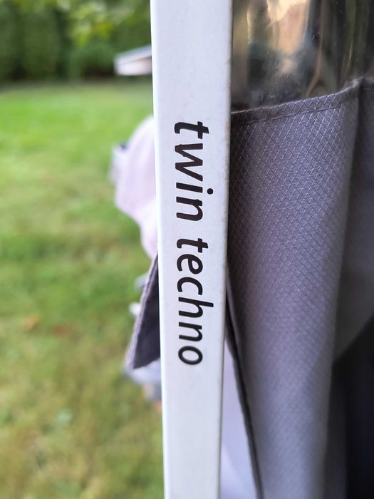 Wózek spacerówka Maclaren Twin Techno bliźniaki rok po roku