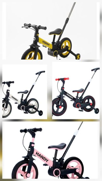 Дитячий велосипед трансформер  Handy 4 в 1
