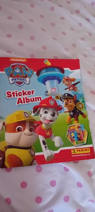 Álbum Panini patrulha pata