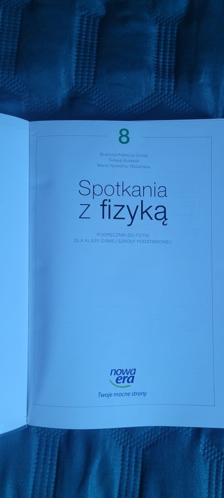 Spotkania z fizyka 8 nowa