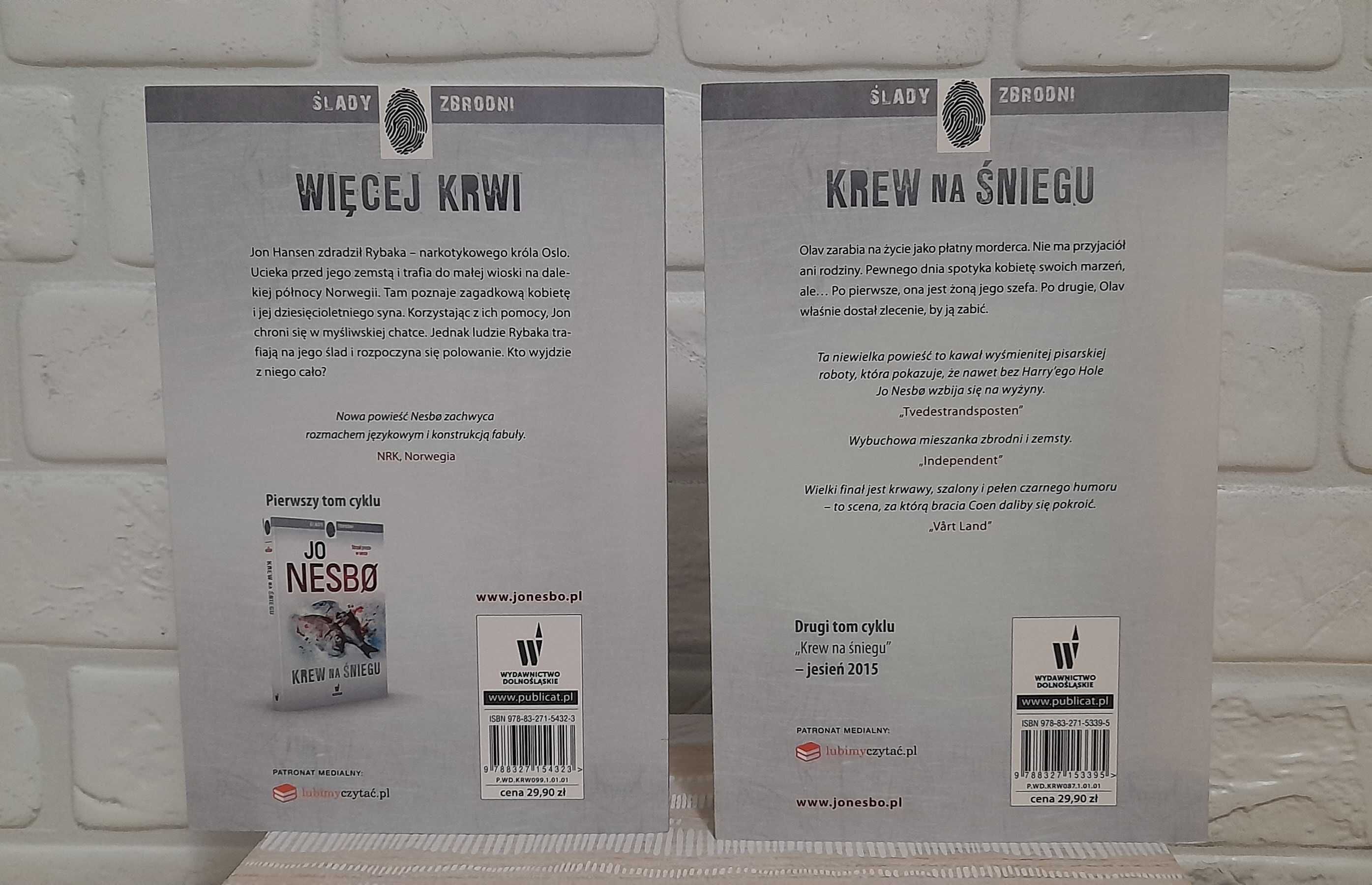 Krew na śniegu, Więcej Krwi, Jo Nesbø