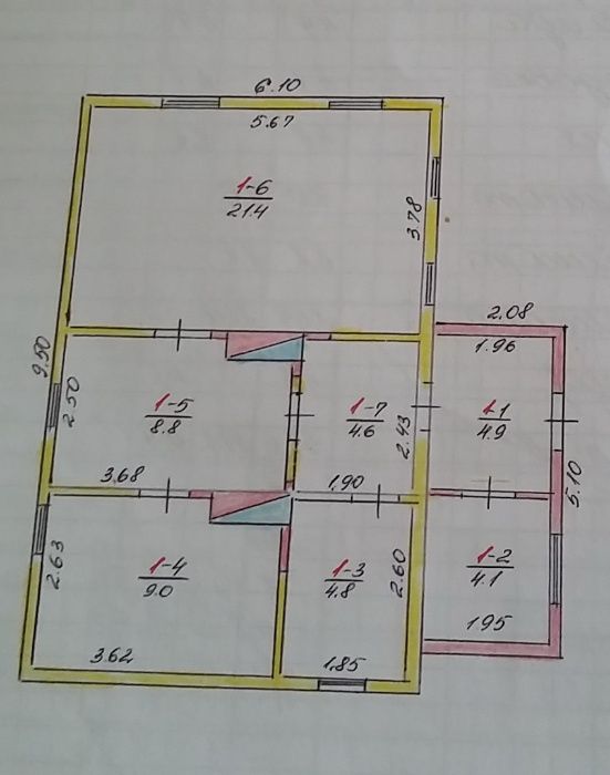 Продам участок с домом (чернозём), с.Студеныця  ЦЕНА-4200$(долар)