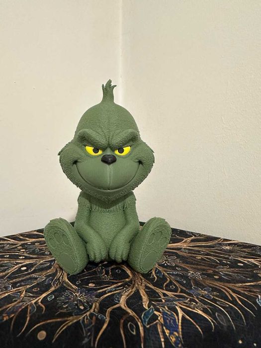 Duży Grinch figurka 3D 17 cm