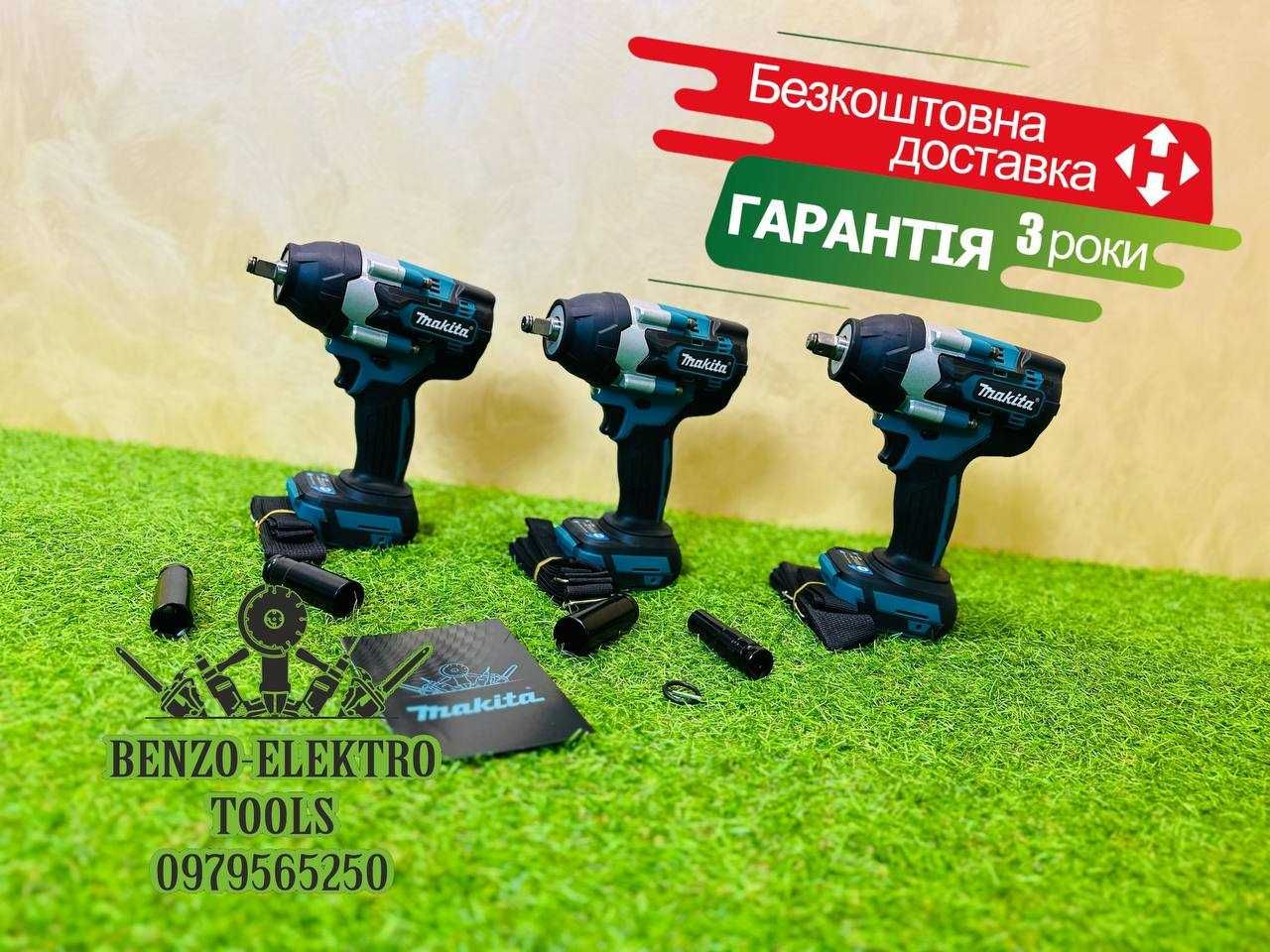 Аккумуляторный Гайкокрут Makita DTW850BL Бесщеточный 1/2 850Nm ТУШКА