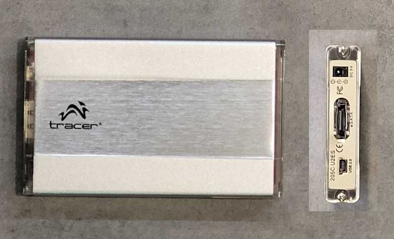 Kieszenie na dysk 2,5" USB, eSATA