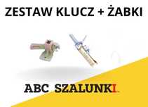ZESTAW klucz do żabek klinowych + żabki 250 szt. OKAZJA