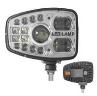 Lampa przednia reflektor LED Do koparki Manitou JCB CAT Case Terex