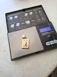 Zloty wisiorek 585