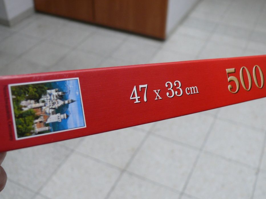 Puzzle. 500 elementów. Zamek Neuschwanstein. Bawaria. Niemcy