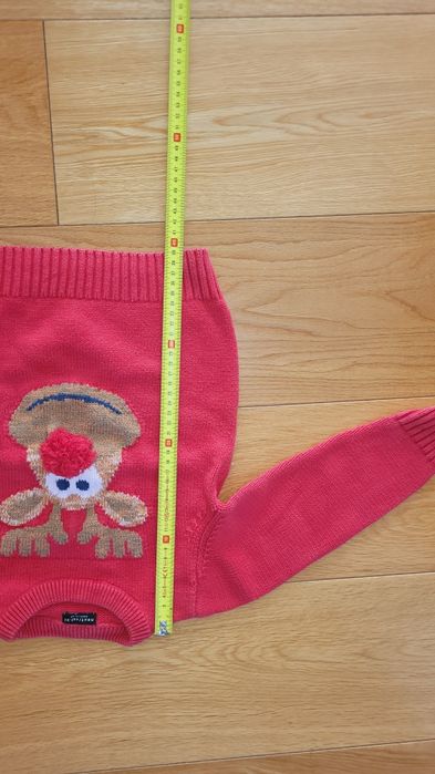 Next, sweterek świąteczny, renifer 80