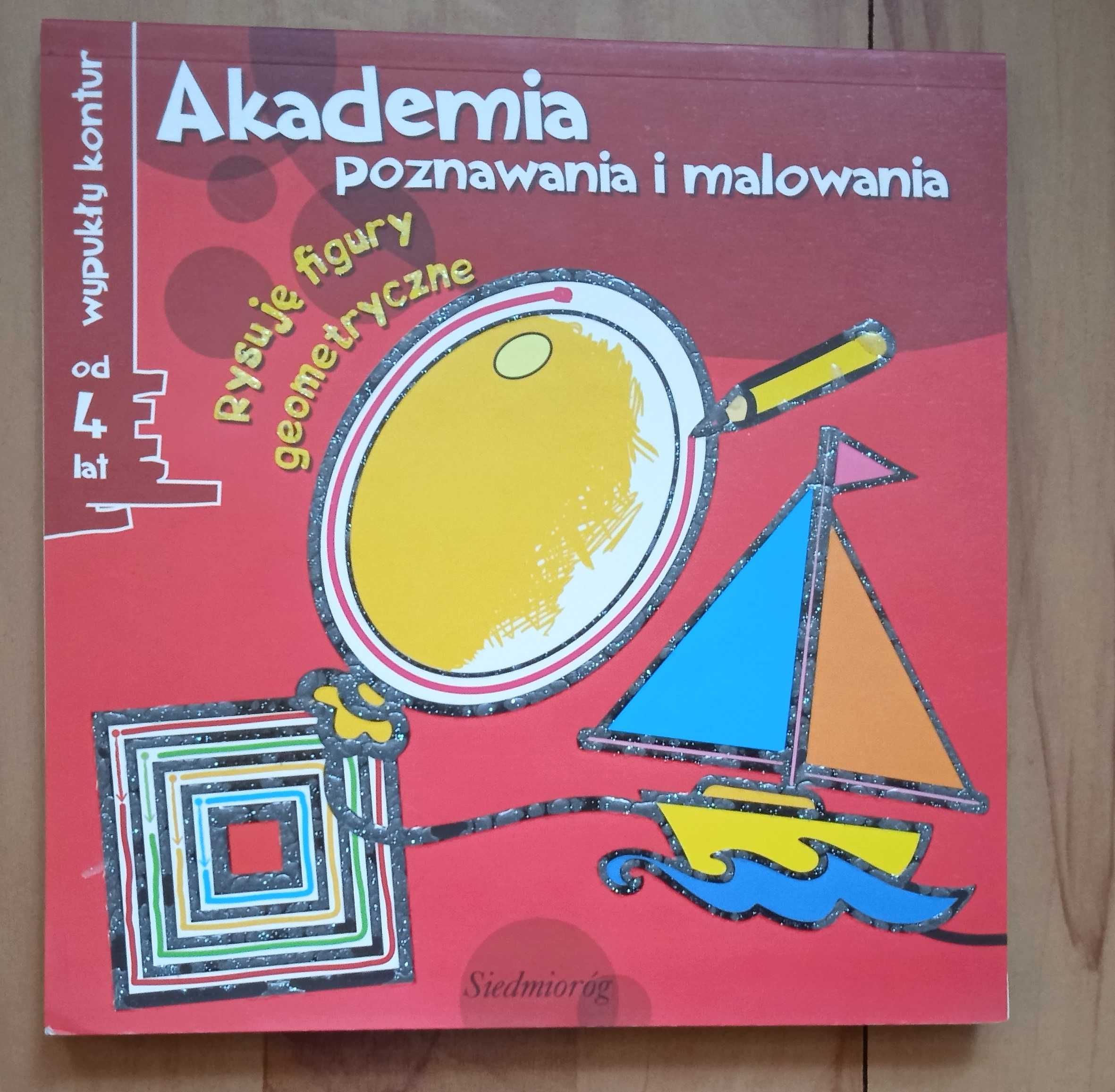 Akademia poznawania i malowania dla malucha - kolorowanka wypukła