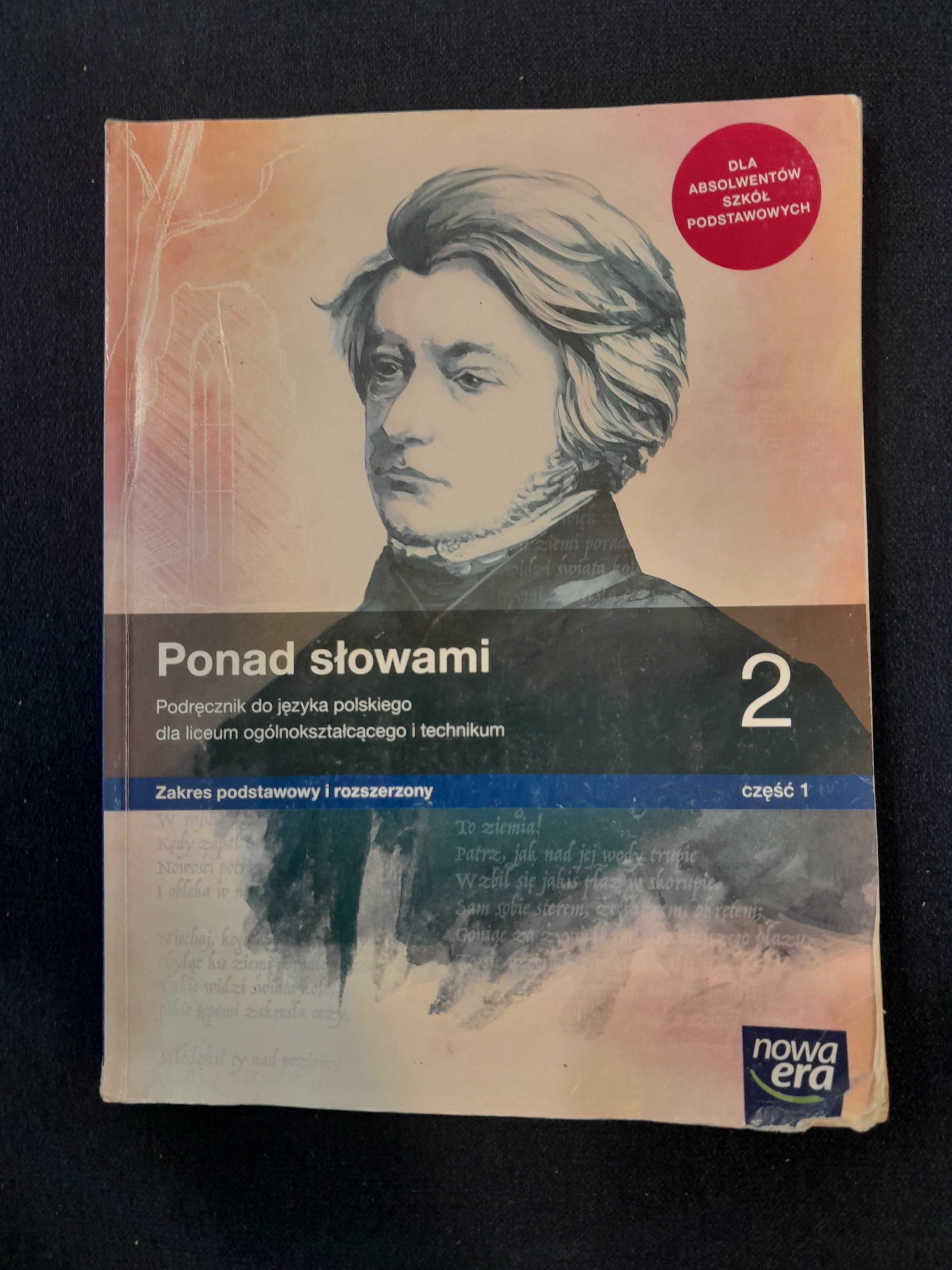 Ponad słowami 2 cz. 1. liceum i technikum.