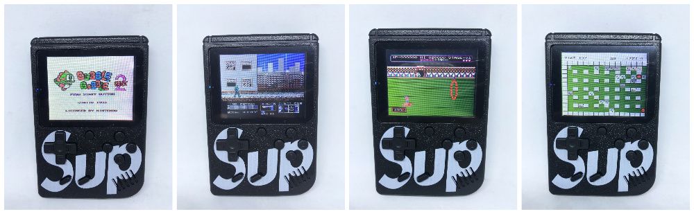 Consola de jogos portátil estilo Game Boy - 400 jogos em 1 - Nova