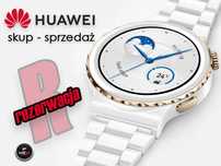 BEZ RYS BIAŁY Smartwatch Huawei Watch GT3 Pro 43mm + PASKI - KPL.
