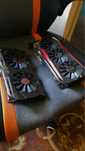 ASUS AMD Radeon R9 390 Strix (karta po prawej)
