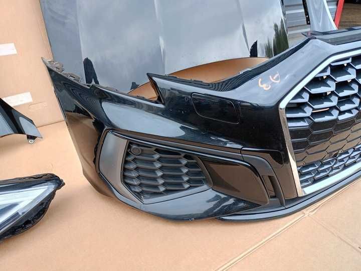 Бампер капот фари крило радіатори Audi A3 8Y 8V S-Line  рест до рест