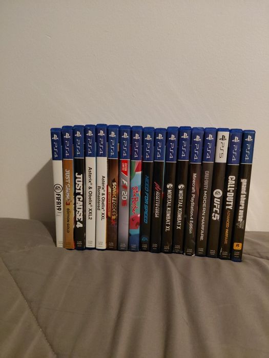Lote jogos ps4 e ps5
