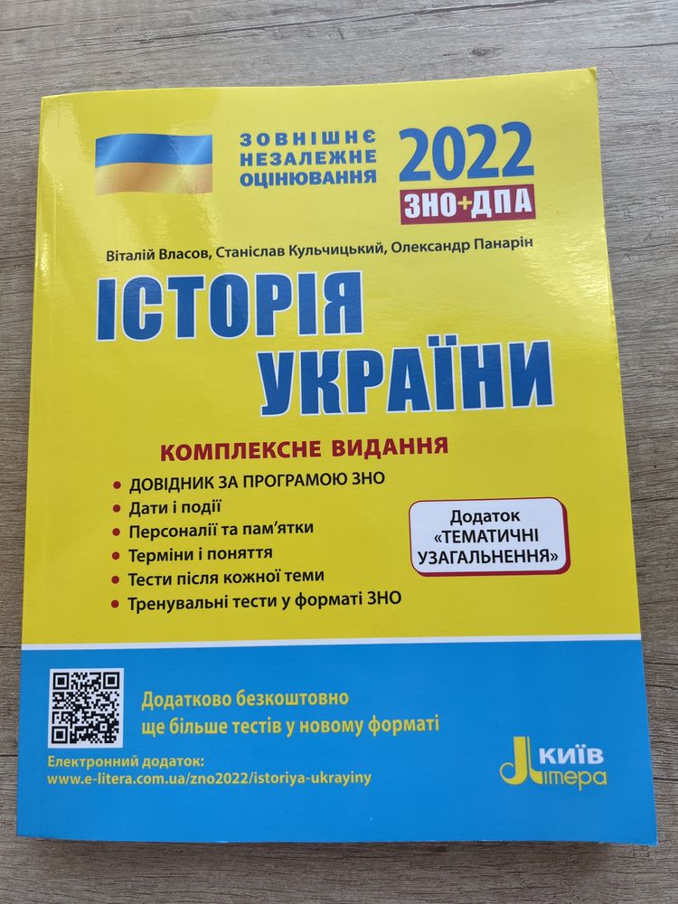 ЗНО з історії України 2022