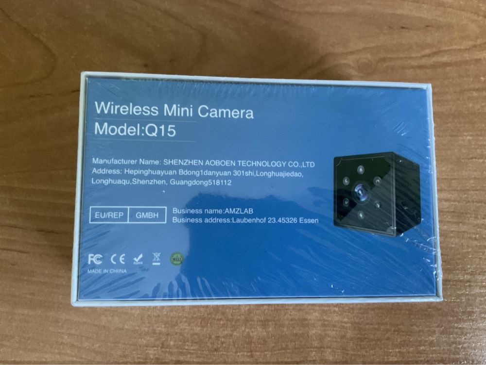 Mini kamera Q15 4K HD