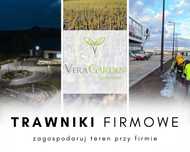 TRAWNIKI PRZY FIRMACH, przygotowanie terenu pod trawnik - HYDROSIEW