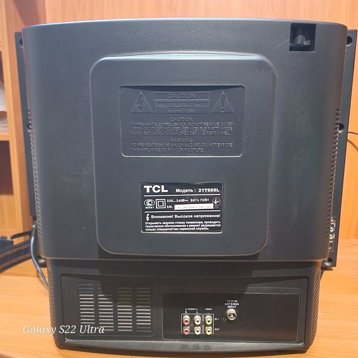 Телевизор TCL 21 стройка/охрана
