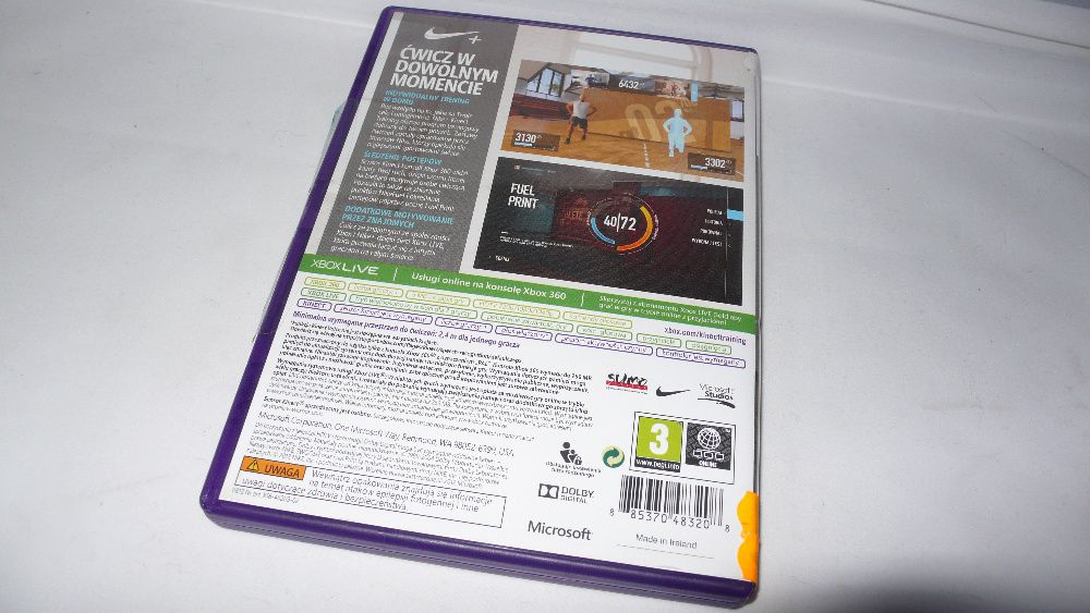 Gra do XBox 360 / Nike Kinect Training PL / XBox360