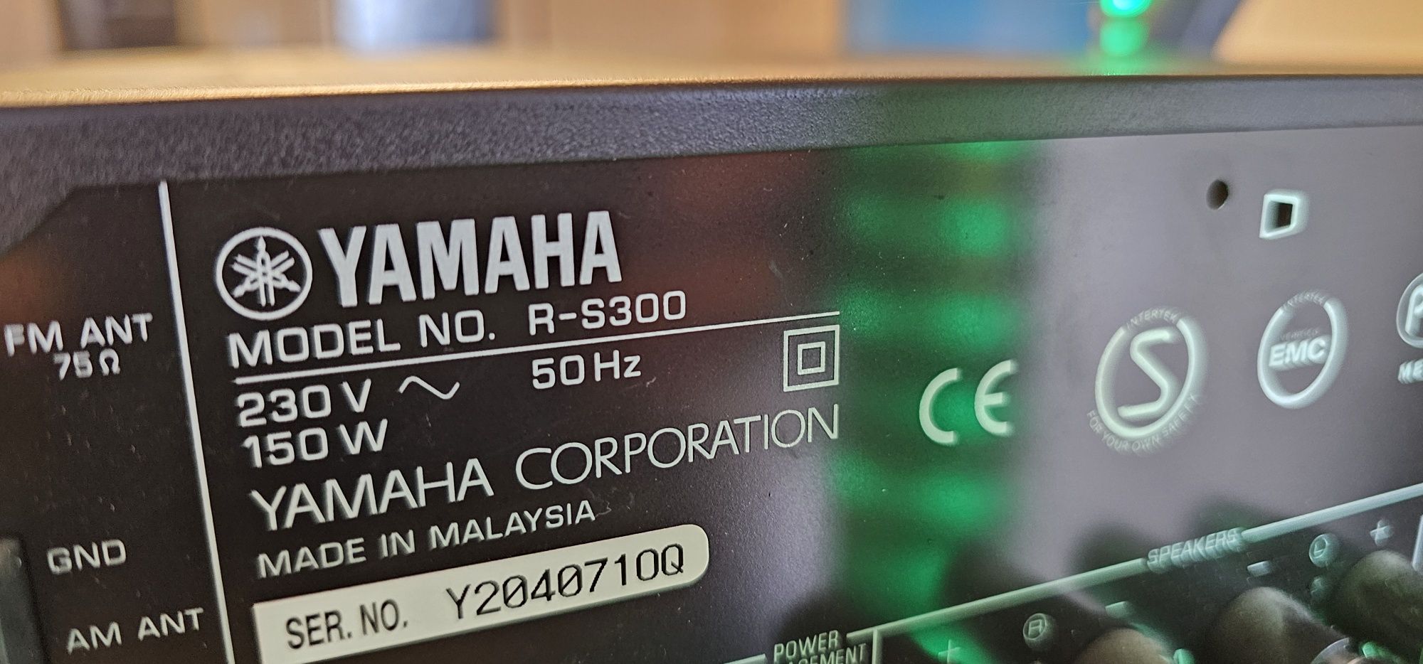 Yamaha R-S300 Amplituner stereo+oryginalny pilot-bdb stan