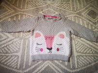 Sweter dla dziewczynki So Cute 74 cm 6-9 miesiecy