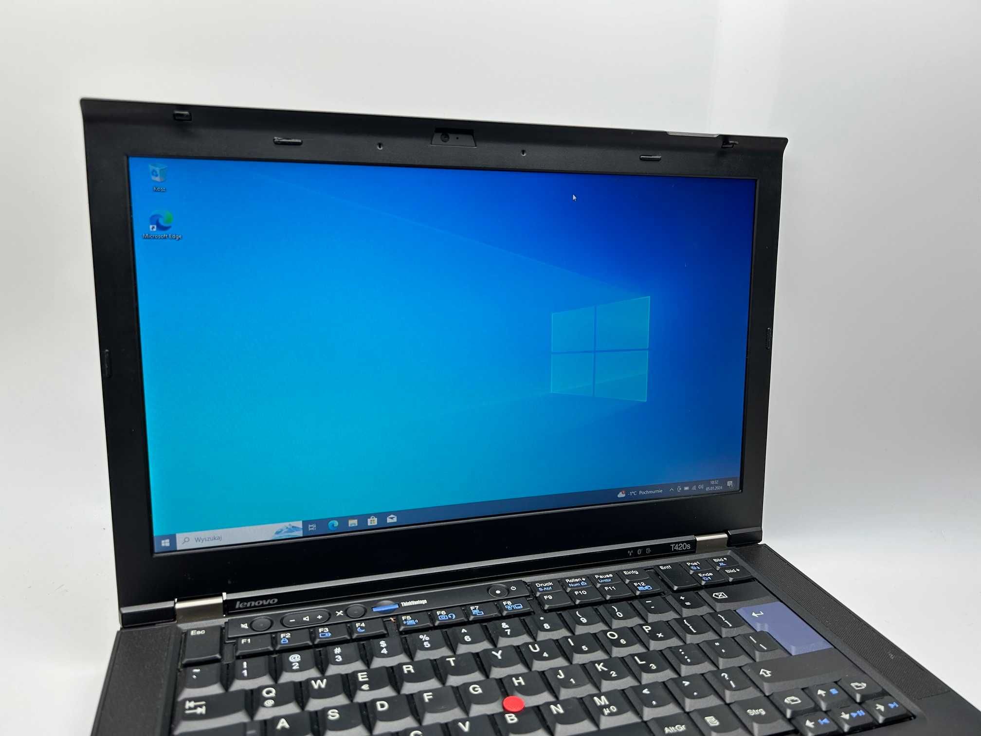 LAPTOP Lenovo T420s Intel i5-2520M 4GB 120GB SSD HD+ FV23%