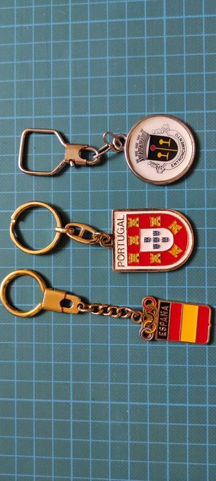 Porta chaves de paises, cidades e arte tradicional