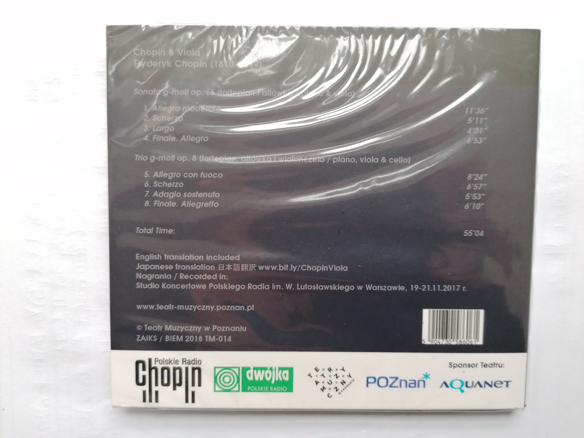 Płyta CD Chopin & Viola