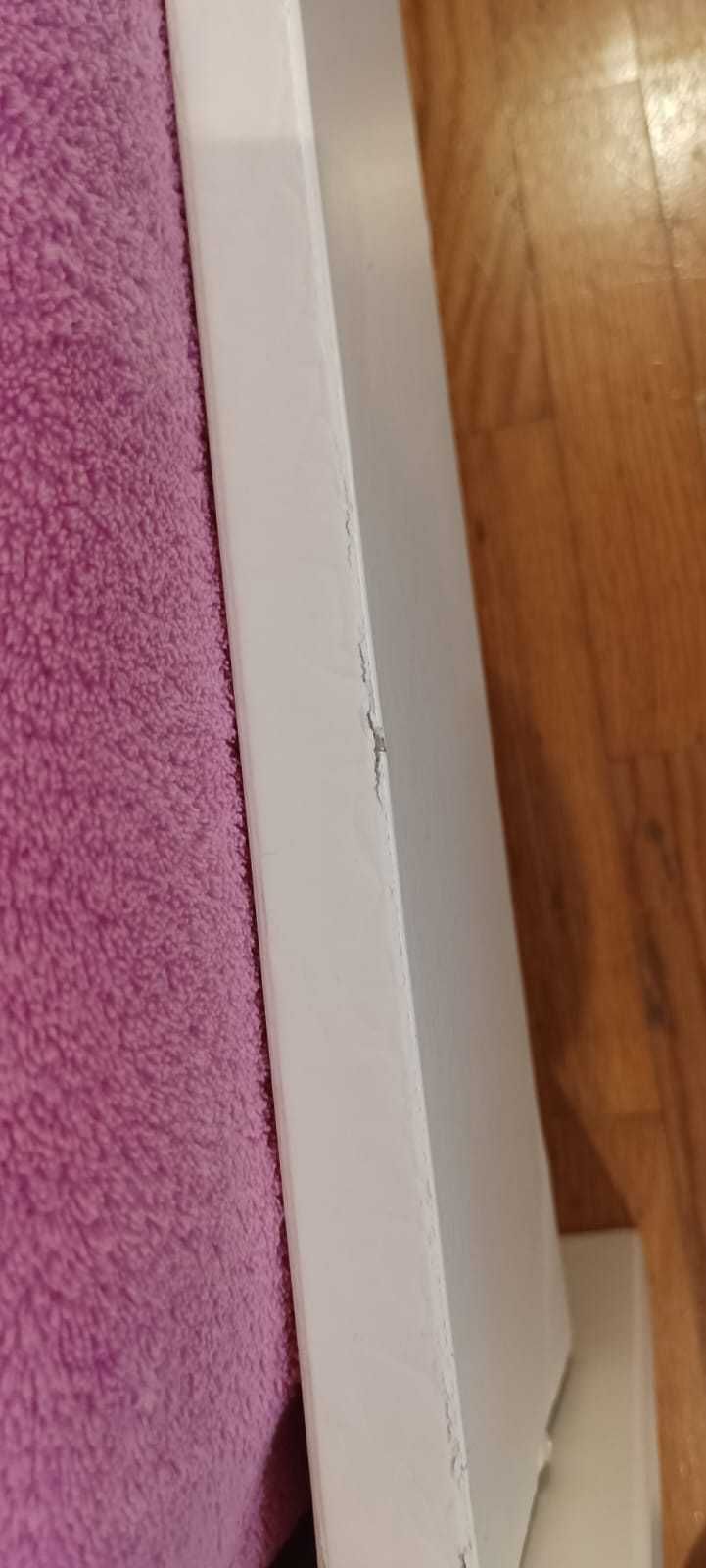 Cama de casal + estrado + colchão (modelo Songesand IKEA)