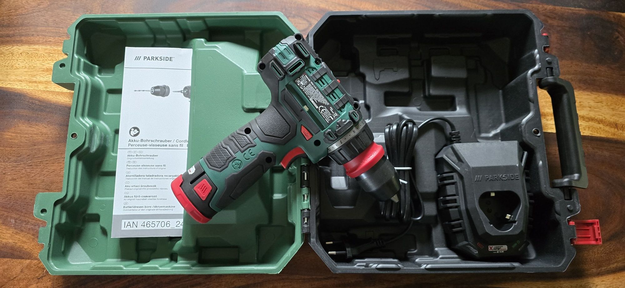 Nowa PARKSIDE® Akumulatorowa wiertarko-wkrętarka 12 V z Aku