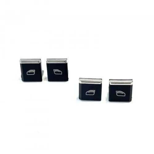 Kit de 4 Teclas / Botões do comando dos vidros Porsche Panamera Cayenne