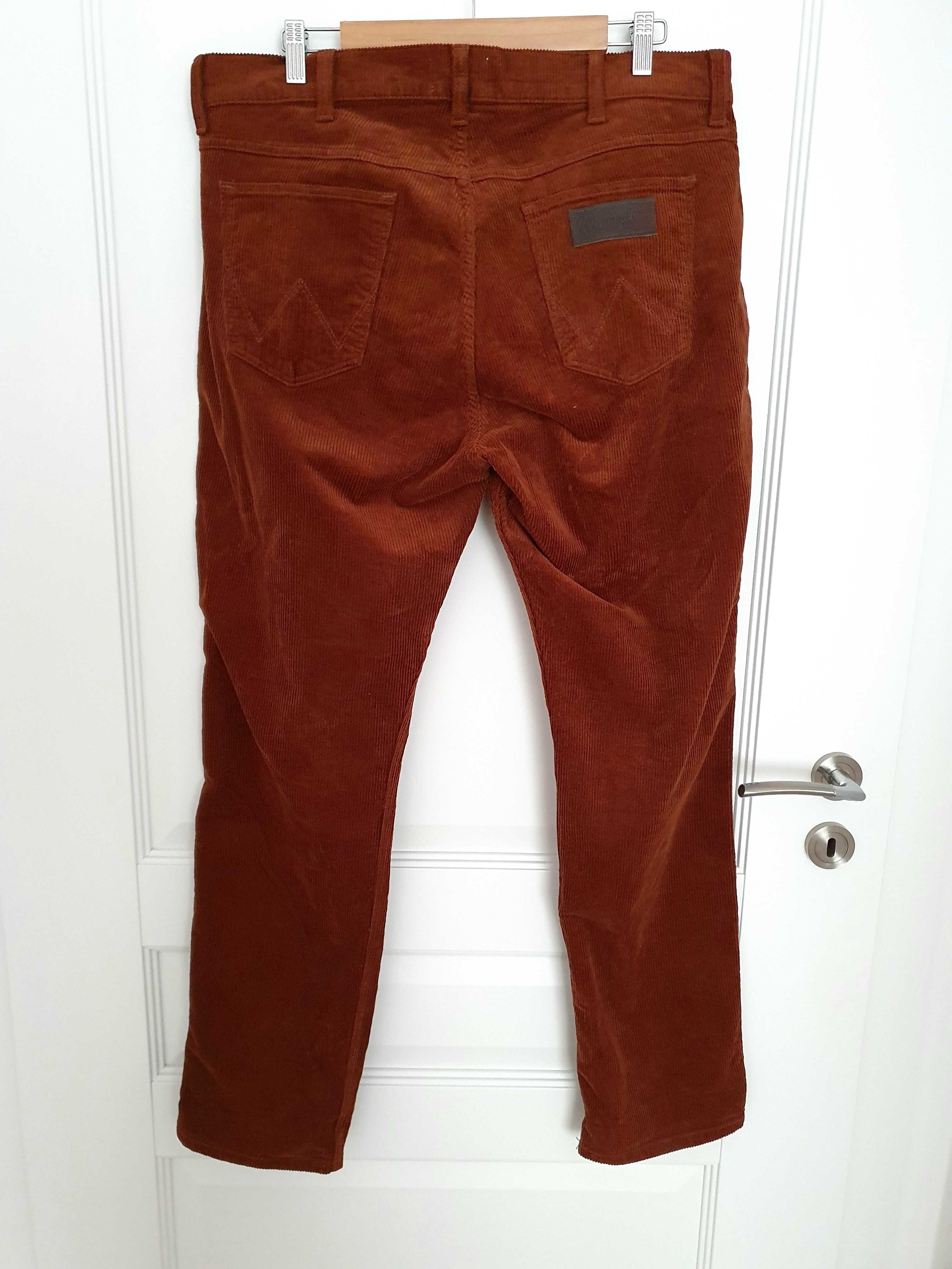 Spodnie Wrangler sztruksowe vintage