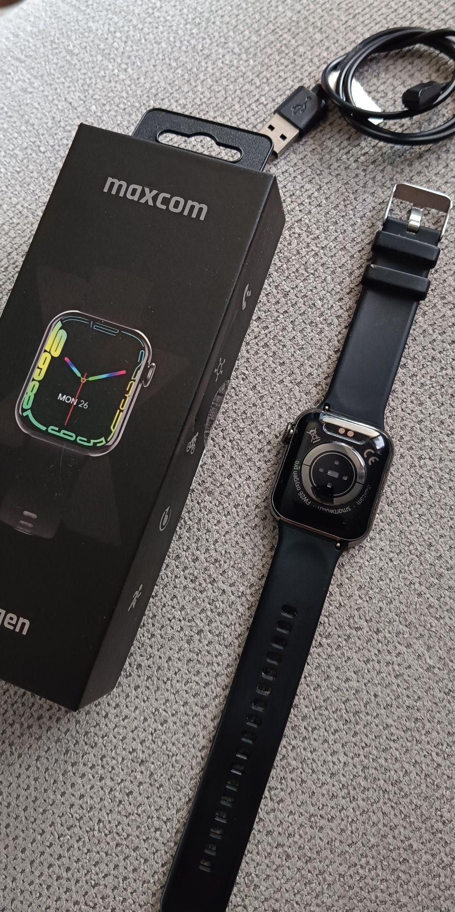 Smartwatch Maxcom Oxygen czarny