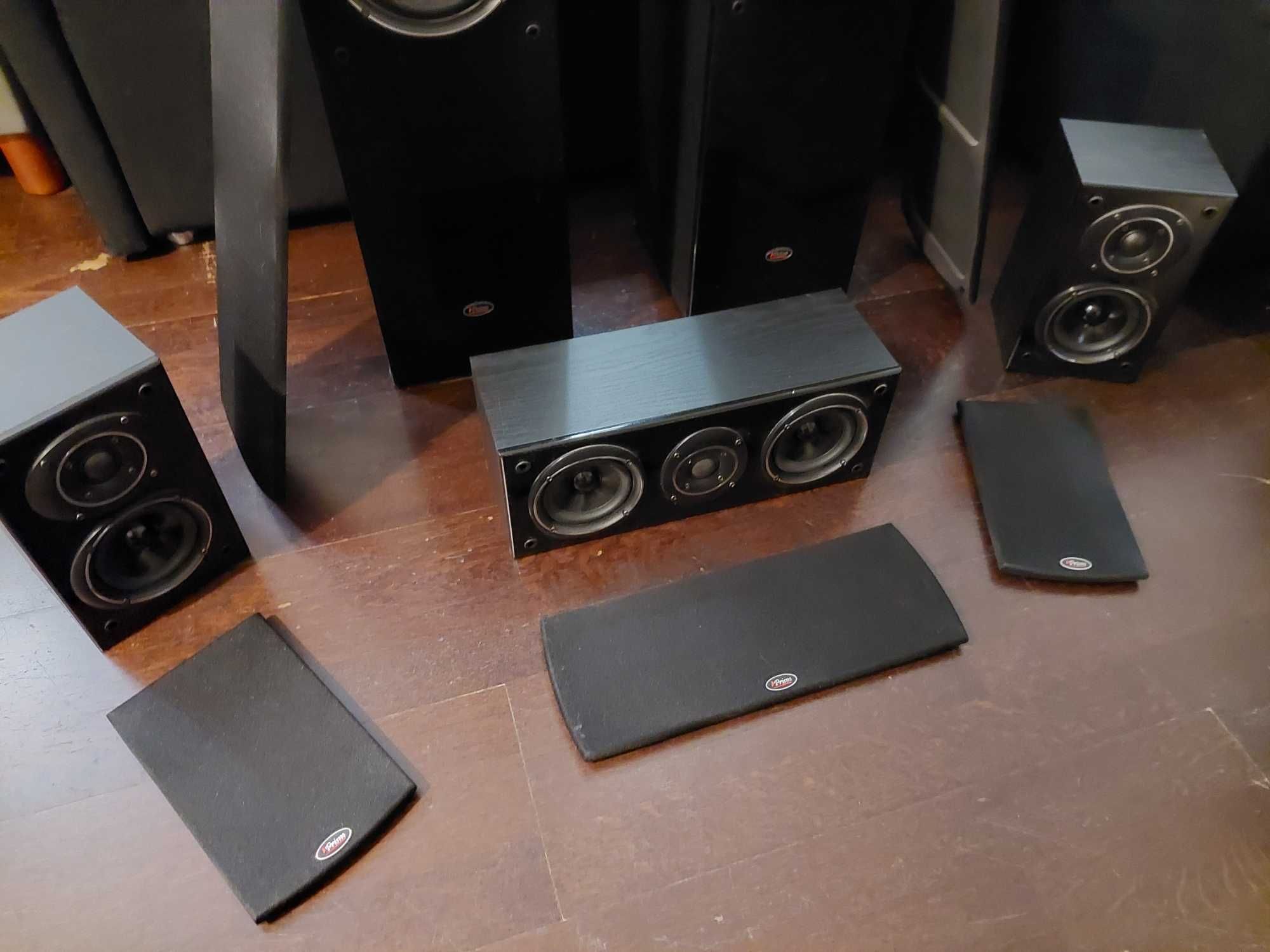 Zestaw amplituner Onkyo + głośniki Prism Odyssey M200 kino domowe 5.0