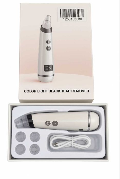 Elektryczne urządzenie do usuwania wągrów, peelingu  leczenia trądziku