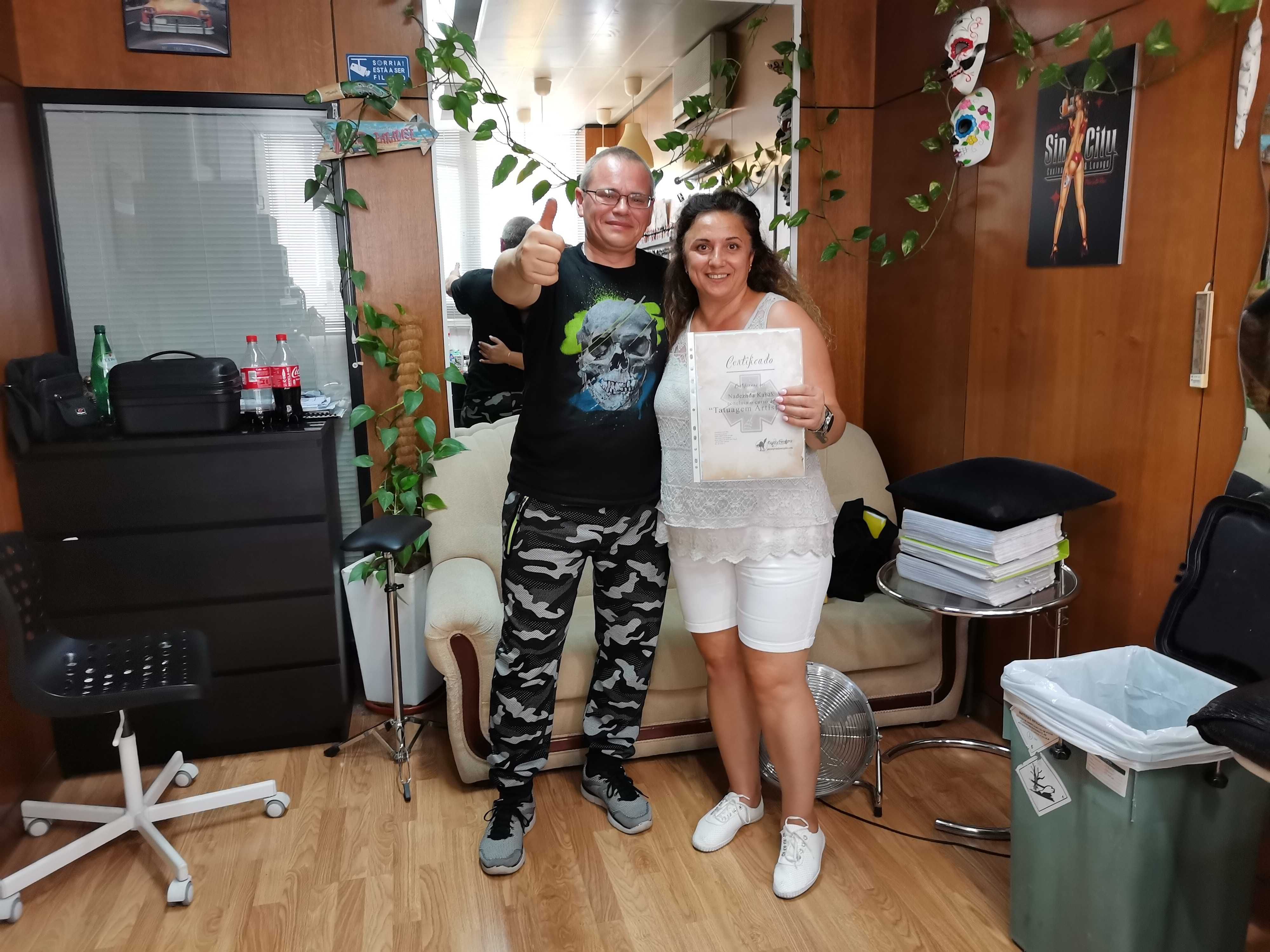 Curso Profissional de Tatuagem Artistica e Desenho