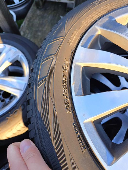 Alufelgi 5x114,3 215/55/17 zimowe Suzuki SX4 S-Cross Toyota Nissan