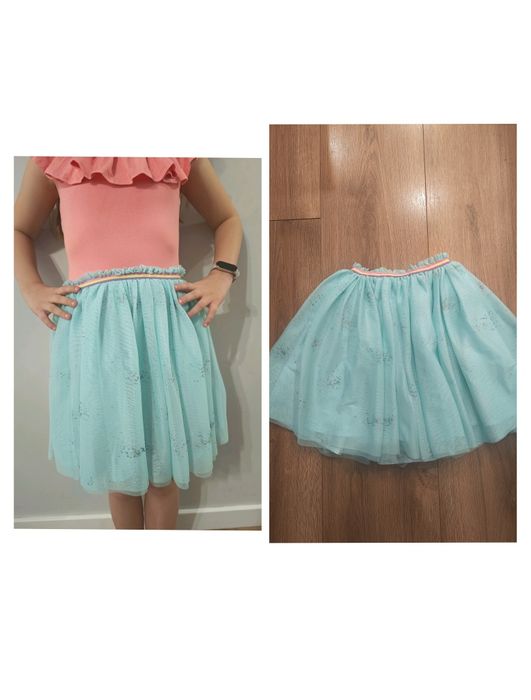 Spódnica tiulowa mięsista r.128