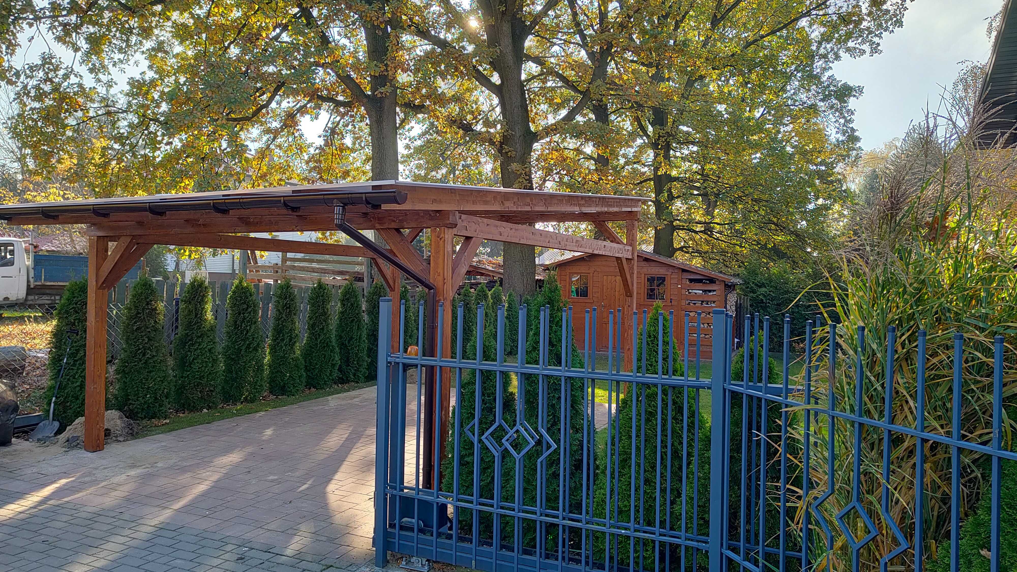 Wiata, carport, zadaszenie