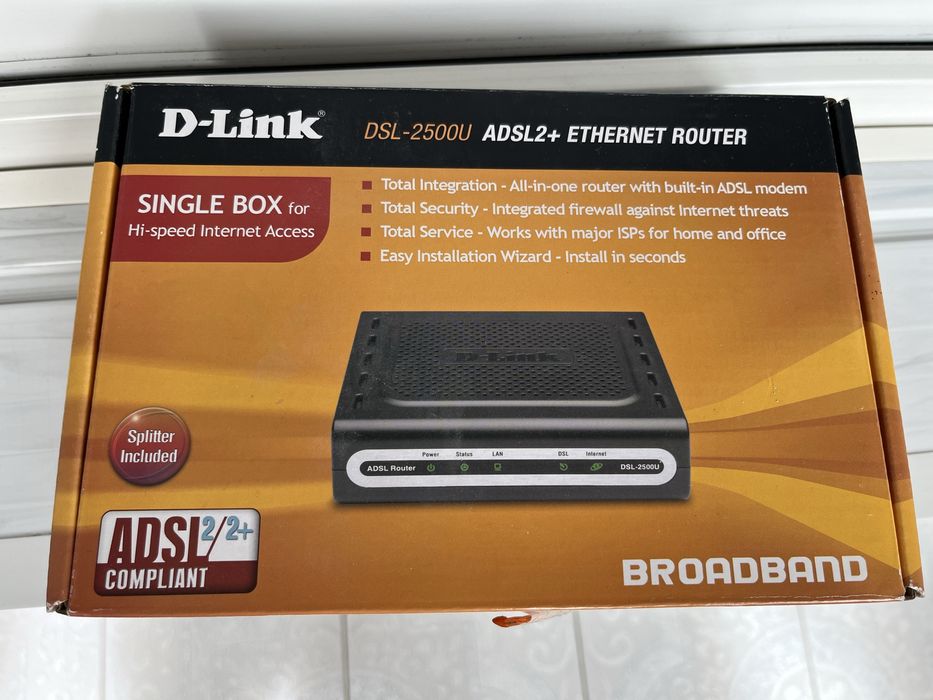 Модем (маршрутизатор) D-Link DLS-2500U