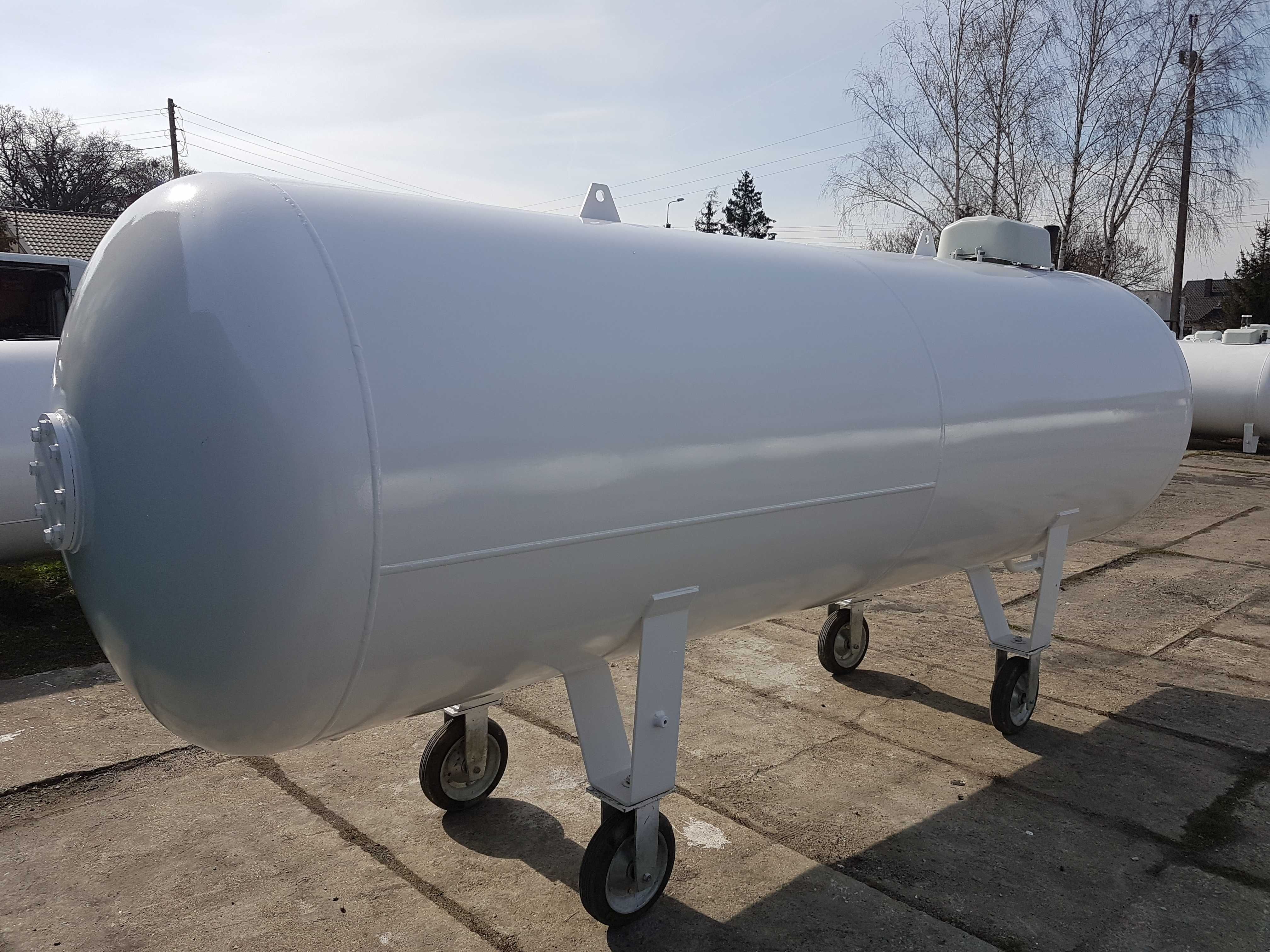 Zbiornik na gaz LPG propan butan gazowy 2700  4850  6400 butla montaż