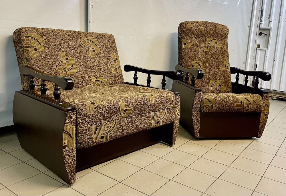 Практичний, компактний набір «Тральк»: міні-диван + 1 крісло тм МКС