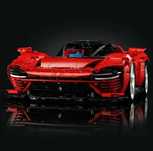 Конструктор FERRARI Technic з 3778 деталей, маштаб 1:8 сумісний з Lego