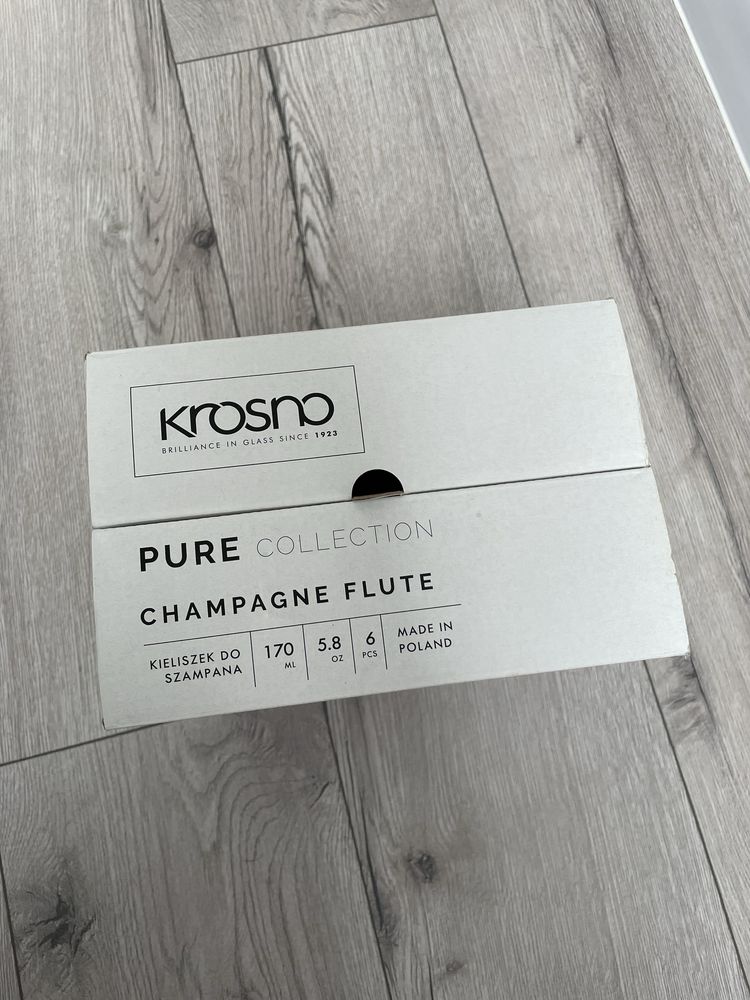 Kieliszki do szampana Krosno