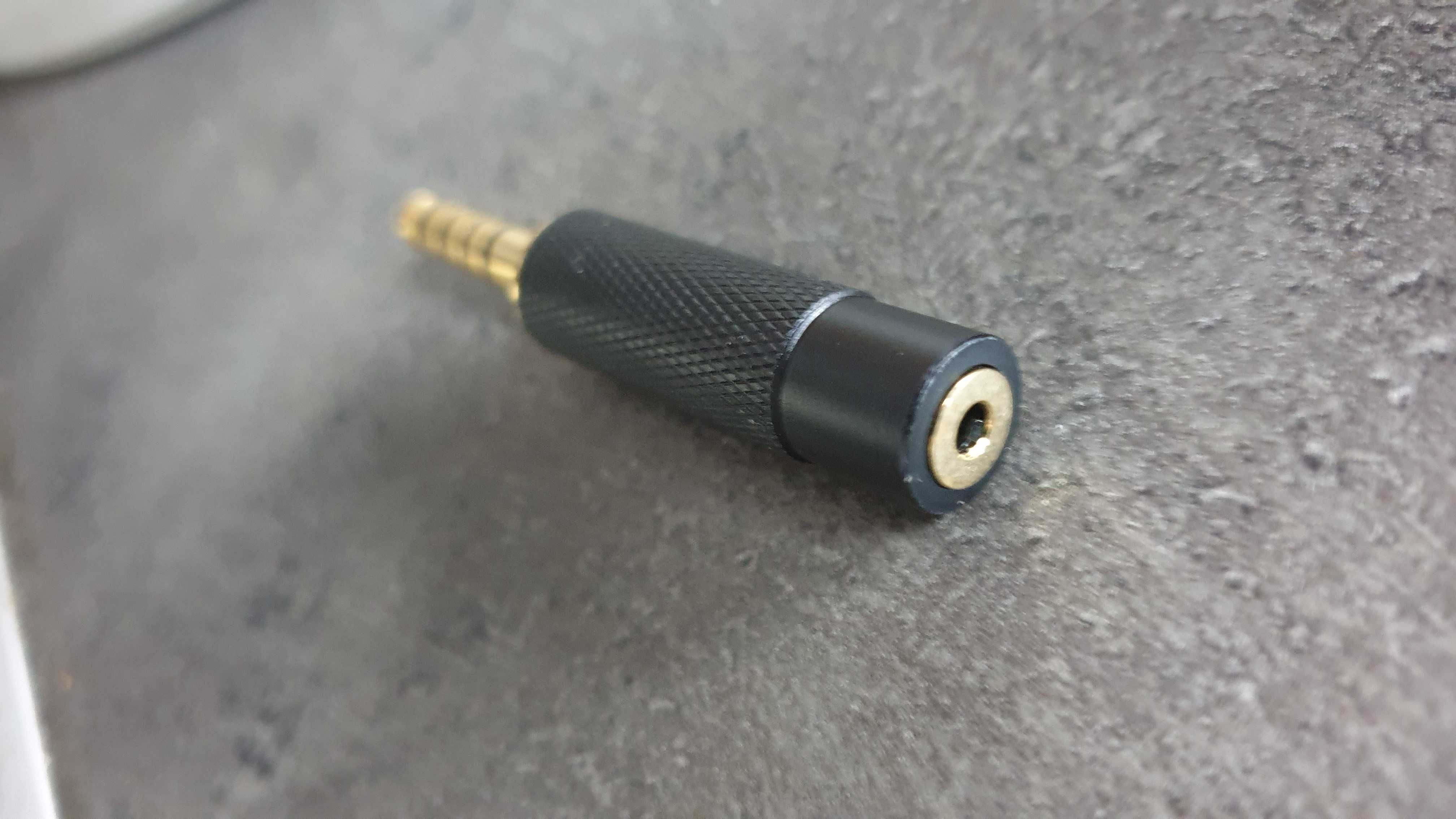 Переходник адаптер mini jack 2.5 mm - pentacon 4.4mm Балансный
